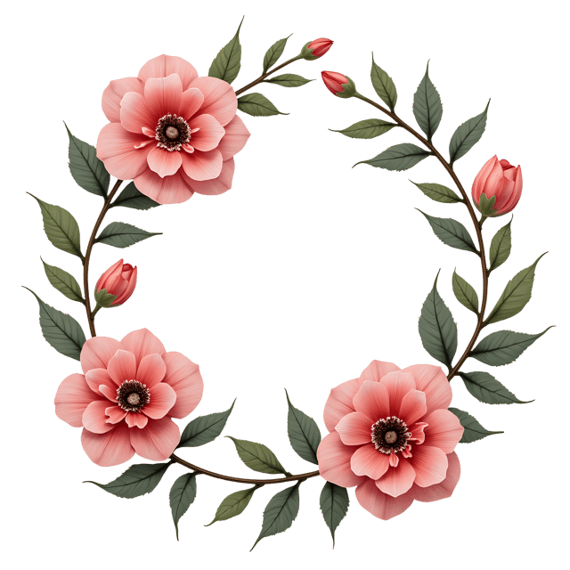 Free transparent PNG: Blank Floral Emblem  Free PNG Download for Clipart