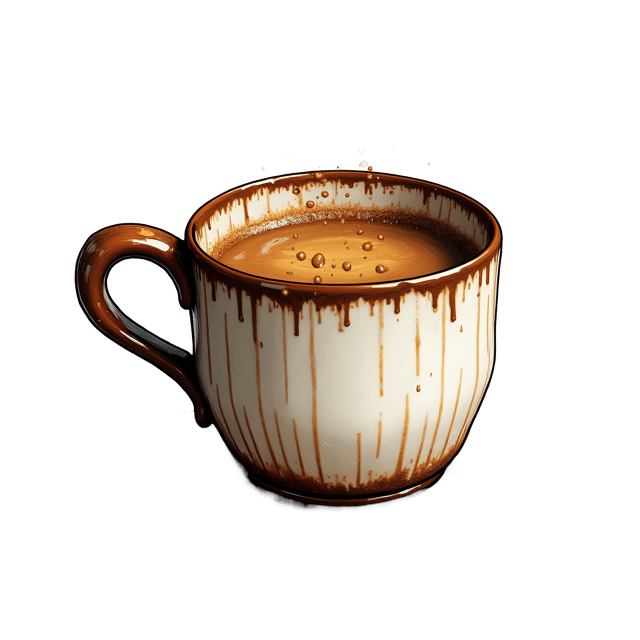 Free transparent PNG: Coffee with Caramel in Rustic Mug  Warm Autumn Drink Clipart, free download png