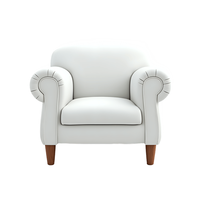 Free transparent PNG: White Chair PNG with Transparent Background for Modern Living Room Decor
