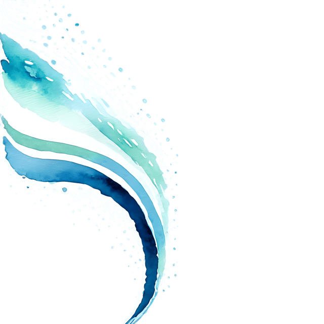 Free transparent PNG: Sea Spray Watercolor Illustration - Transparent PNG for Oceanic Artwork and Designs