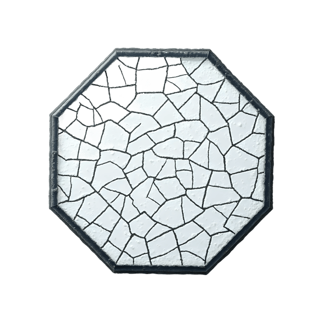 Free transparent PNG: Crackled Glass Tesserae PNG  Unique Decorative Elements for Art  Design