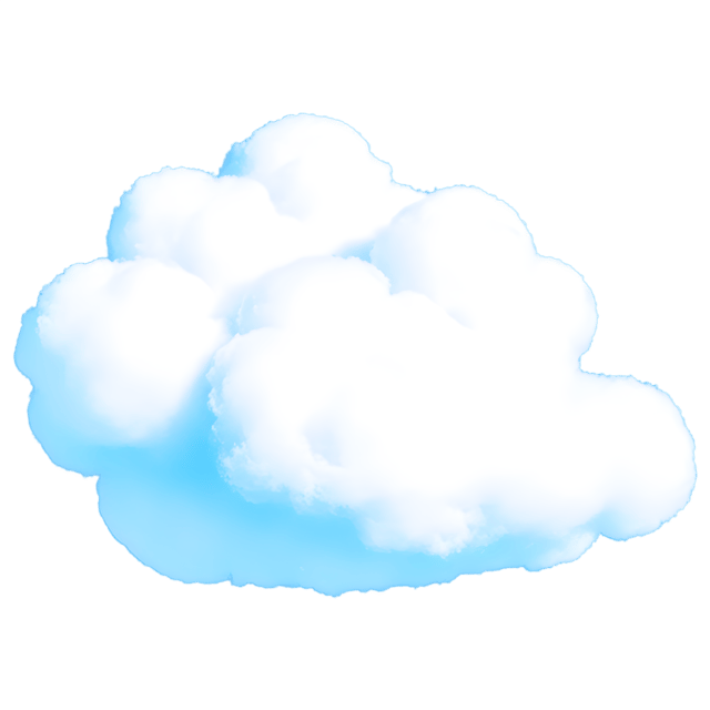 Free transparent PNG: Fluffy White Cloud PNG with Transparent Background for Sky Imagery