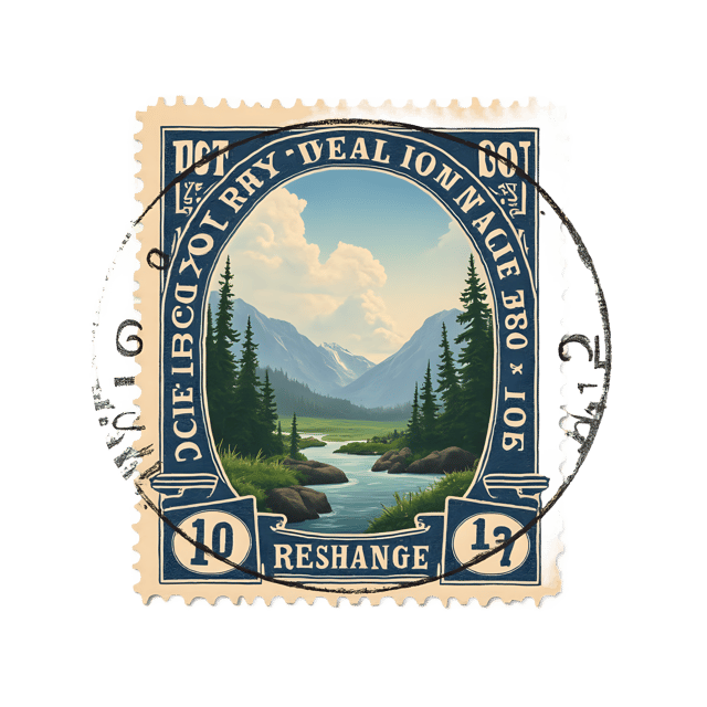 Free transparent PNG: Old Postage Stamp  Historical Cancelled Circle Clipart, free download png