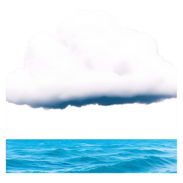 Free transparent PNG: Stormy Cloud Formation Over Ocean Transparent Background PNG