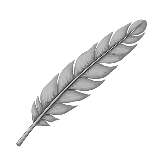 Free transparent PNG: Curved Flight Feather  Ornament Clipart, free transparent png download