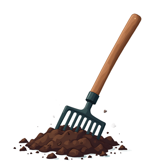 Free transparent PNG: Garden Rake  Gardening Tool Clipart, free downloadable png