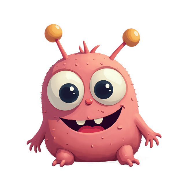 Free transparent PNG: Soft Monster Plushie with Transparent Background PNG