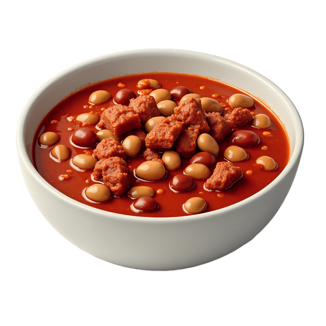 Free transparent PNG: Chili Con Carne with Beans and Meat PNG Transparent Background