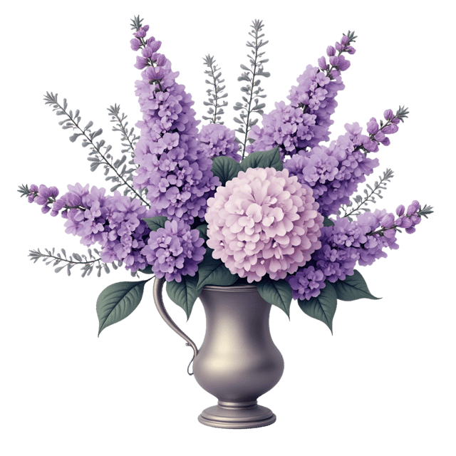 Free transparent PNG: Lavender Arrangement  Floral Clipart, free transparent png download