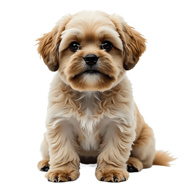 Free transparent PNG: Lhasa Apso Puppy Watercolor Painting for Pet Portraits and Animal Art
