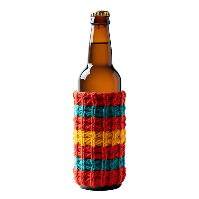 Free transparent PNG: Knitted Bottle Sleeve PNG Clipart  Perfect for Crafting  Personalization