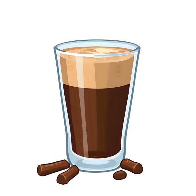 Free transparent PNG: Cuban Coffee in Glass Shot Cup  Free Downloadable PNG Clipart