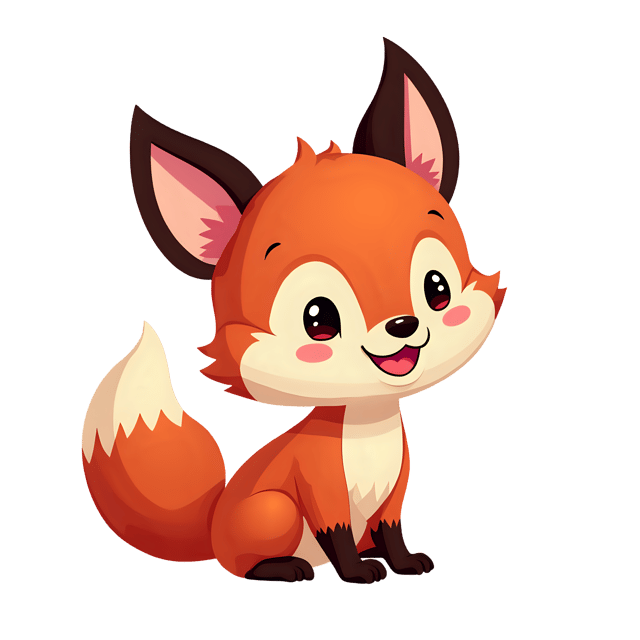 Free transparent PNG: Reddish Fox PNG with Transparent Background for Art and Crafts