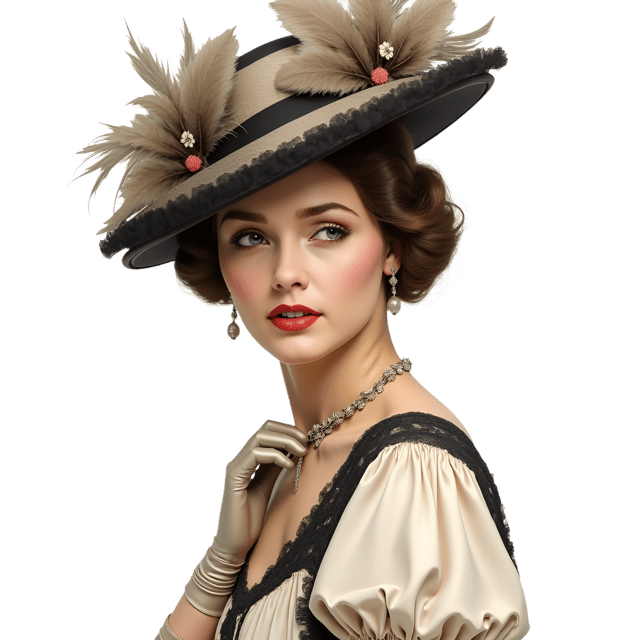 Free transparent PNG: Victorian Woman Portrait  Antique Fashion Clipart, free transparent png download