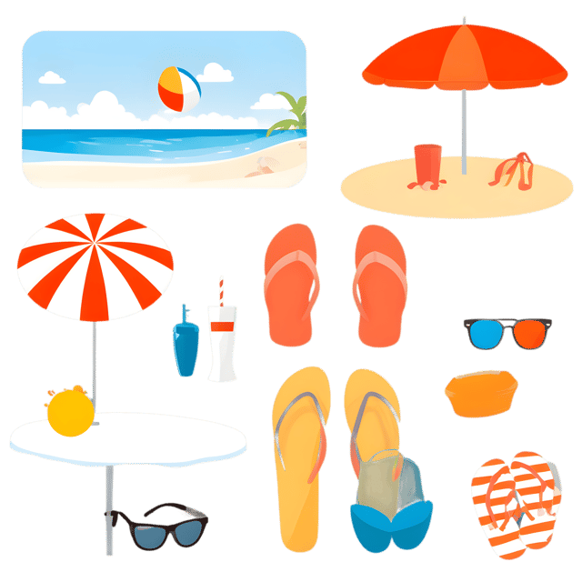 Free transparent PNG: Sunny Beach Day Transparent Background PNG