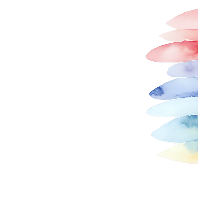 Free transparent PNG: Blurred Abstract Watercolor Flower PNG – Transparent Background Artwork