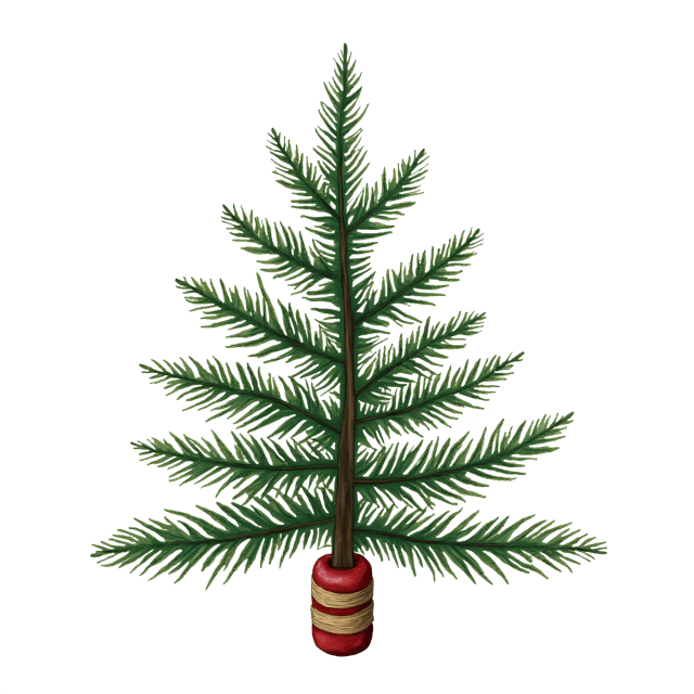 Free transparent PNG: Vintage Tree Ornament  Handmade Fabric Design Clipart, free download png