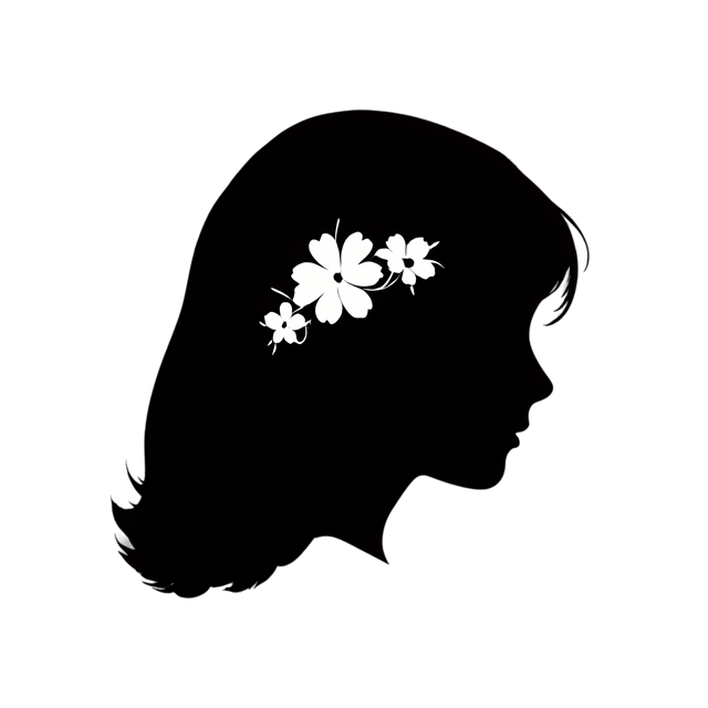 Free transparent PNG: Flowery Hair Clip PNG with Transparent Background for Creative Use