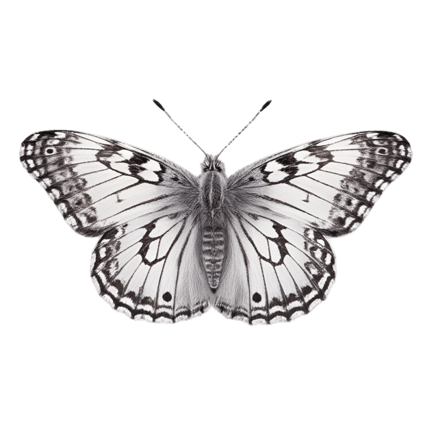 Free transparent PNG: Checkered Skipper Butterfly PNG with Transparent Background for Nature and Art Projects
