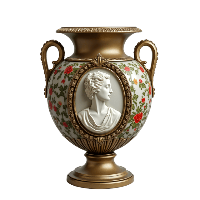 Free transparent PNG: Porcelain Cameo Vase  Antique Decor Clipart, free high-quality png download