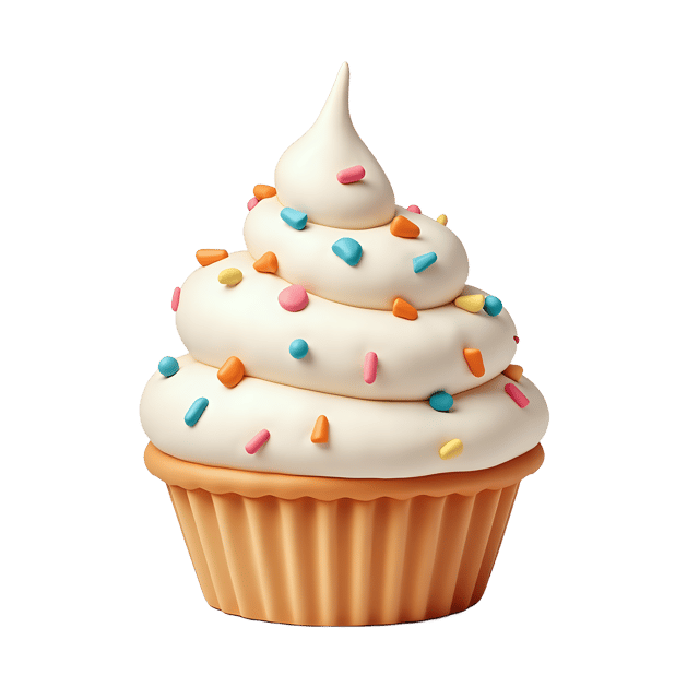 Free transparent PNG: Whipped Cream Topping with Pastel Sprinkles  Dessert Clipart, free downloadable png