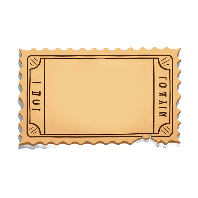 Free transparent PNG: Vintage Ephemera Train Ticket  Classic Travel Clipart, free downloadable png