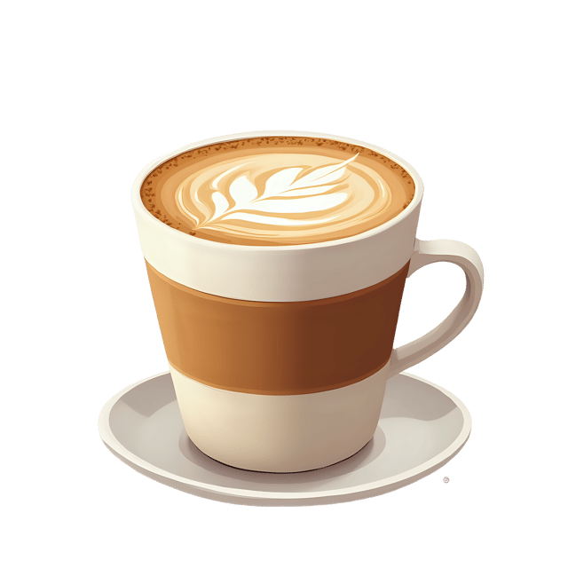 Free transparent PNG: Macchiato Cup  Coffee Art Clipart, free downloadable png