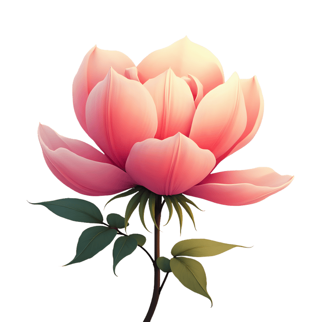 Free transparent PNG: Bloom with Aura and Gentle Radiance  Flower Clipart, free download png