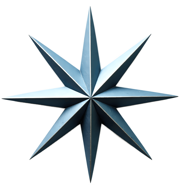 Free transparent PNG: Silver Star Ornament  Elegant Shimmer Clipart, Free PNG Download