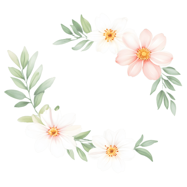 Free transparent PNG: Floral Stationery with Transparent Background PNG