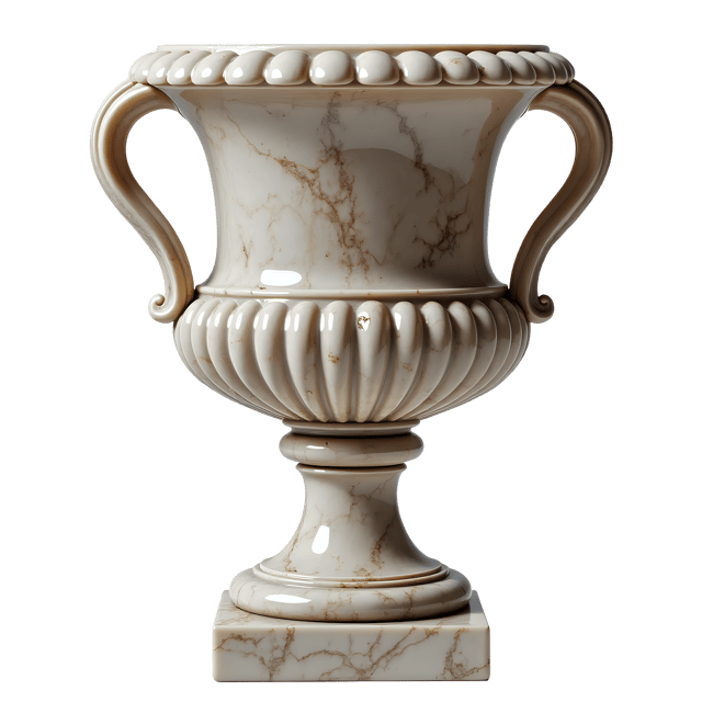 Free transparent PNG: Antique Marble Vase Transparent PNG Image for Decorative Use