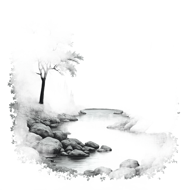 Free transparent PNG: Riverbank Diorama PNG  Ideal for Nature Scenes, Crafts  Decor