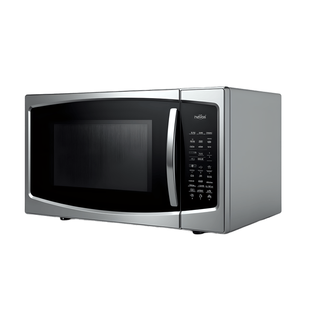 Free transparent PNG: Microwave with Touch Controls and Mirrored Stainless Steel Finish PNG