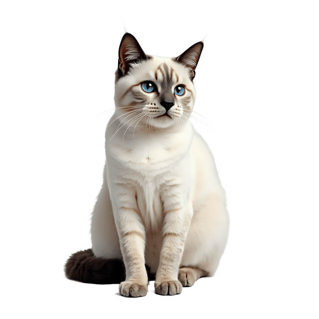 Free transparent PNG: Birman Cat PNG Download  Elegant Feline for Pet Lovers  Art Projects