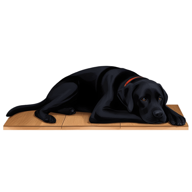 Free transparent PNG: Transparent Background Black Labrador PNG Image for Digital Design and Crafting