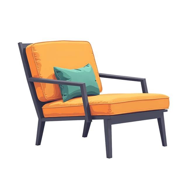 Free transparent PNG: Sleek Aluminum Frame with Powder-Coated Finish and Contemporary Style