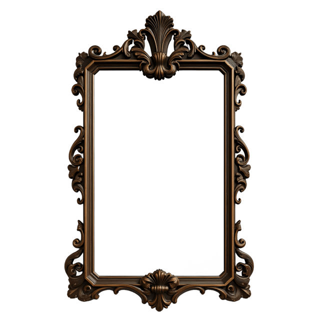 Free transparent PNG: Antique Mirror PNG Clipart  Timeless Reflections in Design