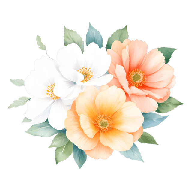 Free transparent PNG: Floral Centerpiece Transparent PNG for Elegant Floral Decor