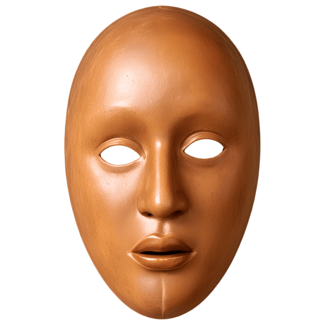 Free transparent PNG: Pacific Island Mask Transparent PNG for Art and Design