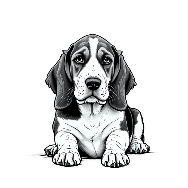 Free transparent PNG: Basset Hound Dog PNG Clipart  Ideal for Pet Lovers  Animal Projects