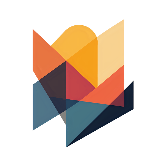 Free transparent PNG: Intersecting Planes Modern Art with Transparent Background for Digital Design