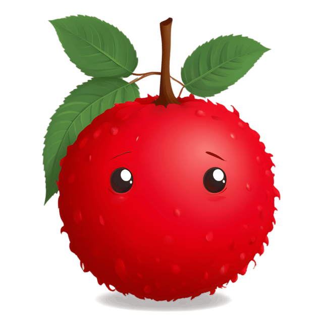 Free transparent PNG: Lychee PNG with Transparent Background for Fruit and Botanical Imagery