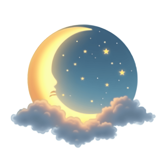 Free transparent PNG: Crescent Moon Glow  Mystical Foggy Light Clipart, free transparent png download