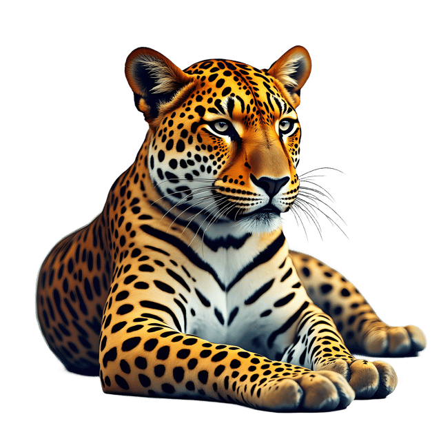 Free transparent PNG: Leopard PNG Clipart  Perfect for Animal Designs  Educational Materials