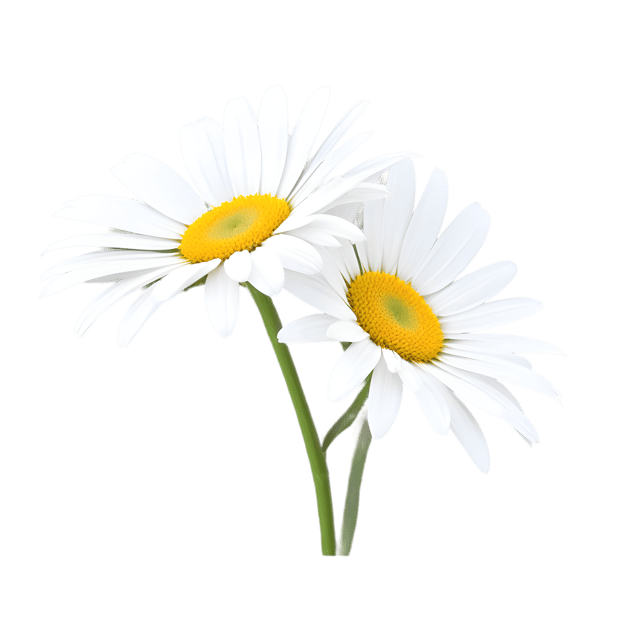Free transparent PNG: Daisy Flower Transparent Background PNG Image for Floral Design and Crafts
