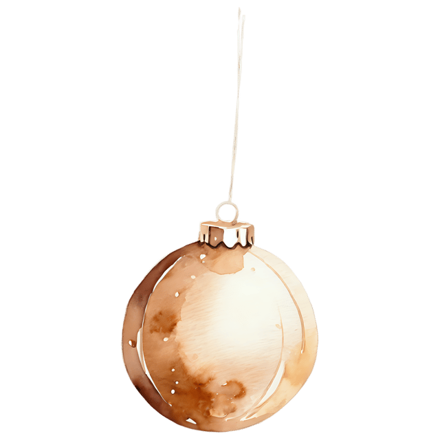 Free transparent PNG: Rustic Wood Ornament Watercolor Illustration – Transparent PNG