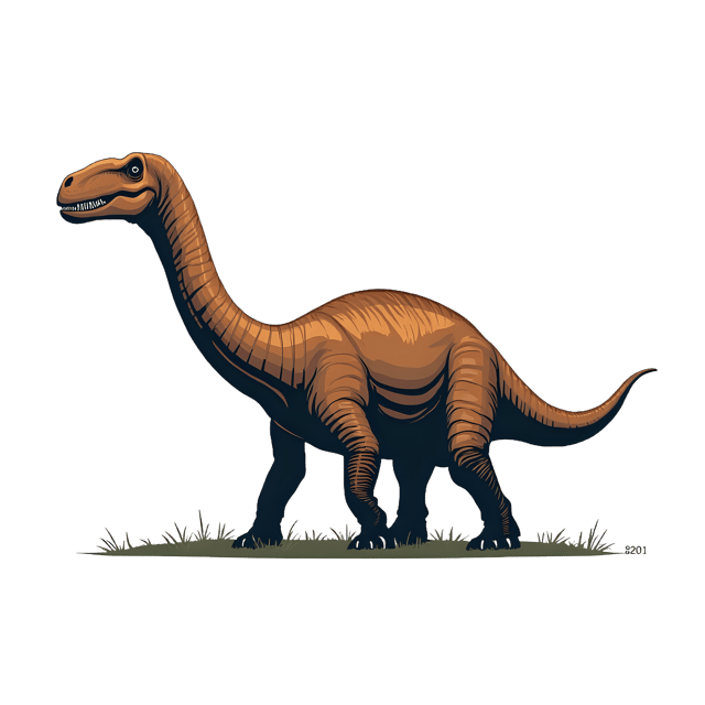 Free transparent PNG: Sauropod Dinosaur Transparent PNG for Prehistoric Art and Design