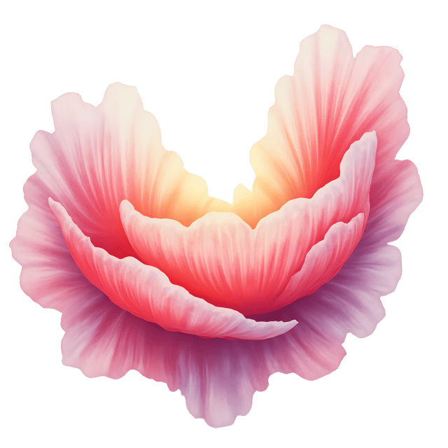 Free transparent PNG: Sensual Curves Luminous PNG Background Design for Art and Decor