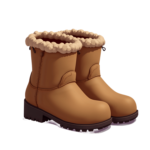 Free transparent PNG: Brown Boots Rugged Look PNG Transparent Background