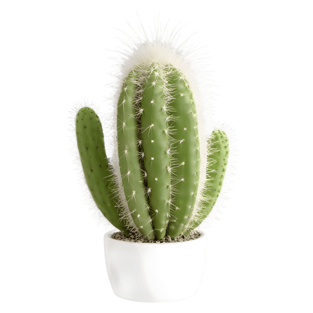 Free transparent PNG: Feather Cactus Transparent PNG for Nursery and Craft Projects